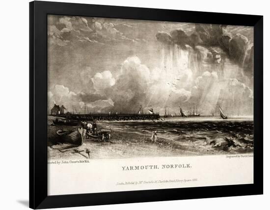 Yarmouth-John Constable-Framed Giclee Print