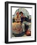 "Yarn Spinner", November 8,1930-Norman Rockwell-Framed Premium Giclee Print