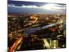 Yarra River from Rialto Towers, Melbourne, Victoria, Australia-David Wall-Mounted Photographic Print