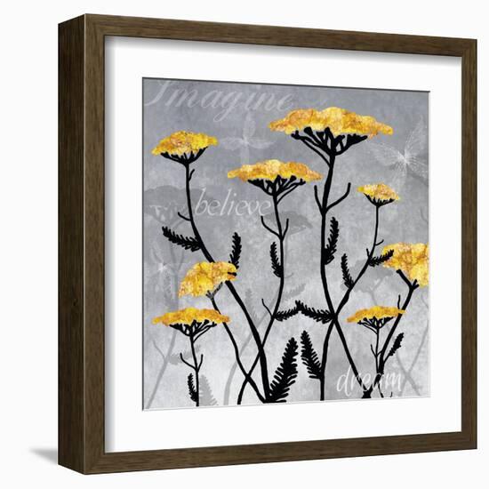 Yarrow Blooms-Bee Sturgis-Framed Art Print