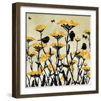 Yarrow Fields-Bee Sturgis-Framed Art Print