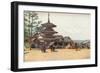 'Yasaka Pagoda, Kyoto, Japan', c1909-Robert Weir Allan-Framed Giclee Print