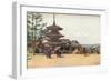 'Yasaka Pagoda, Kyoto, Japan', c1909-Robert Weir Allan-Framed Giclee Print