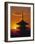 Yasaka Pagoda, Kyoto, Japan-James Montgomery Flagg-Framed Photographic Print