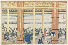Number One: Liu Bei; Number Two: Guan Yu; Number Three: Zhang Fei, 1823-25-Yashima Gakutei-Giclee Print