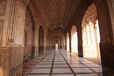 Muslim Gathering for Eid Prayers at Badshahi Masjid, Lahore, Pakistan-Yasir Nisar-Photographic Print