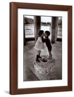 Yasmine and David, 1967-Rene Burri-Framed Art Print