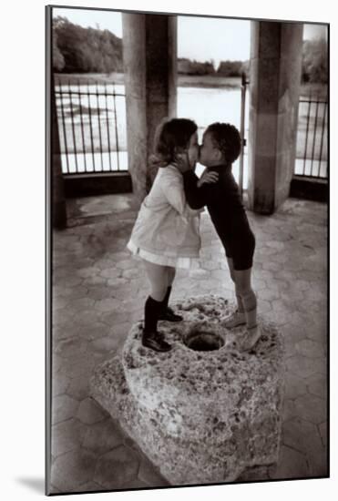 Yasmine and David, 1967-Rene Burri-Mounted Art Print