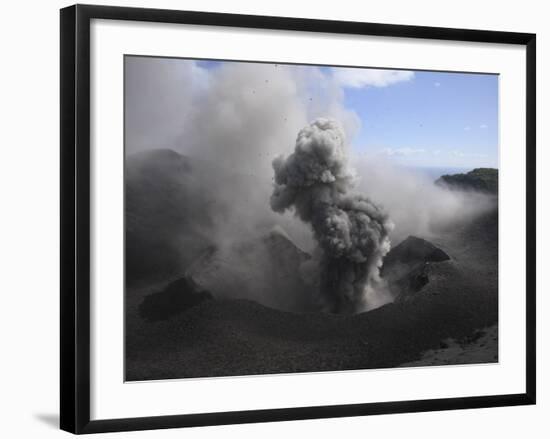 Yasur Eruption, Tanna Island, Vanuatu-null-Framed Photographic Print