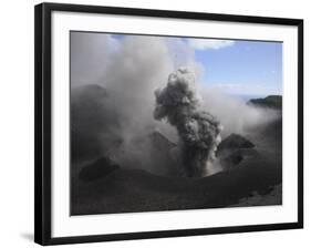 Yasur Eruption, Tanna Island, Vanuatu-null-Framed Photographic Print