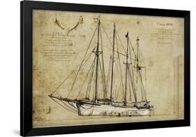 Yatch I-Sidney Paul & Co.-Framed Giclee Print