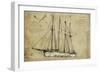 Yatch I-Sidney Paul & Co.-Framed Giclee Print