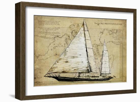 Yatch II-Sidney Paul & Co.-Framed Giclee Print