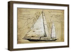 Yatch II-Sidney Paul & Co.-Framed Giclee Print