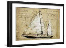 Yatch II-Sidney Paul & Co.-Framed Giclee Print