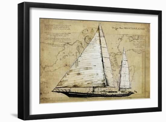 Yatch II-Sidney Paul & Co.-Framed Giclee Print