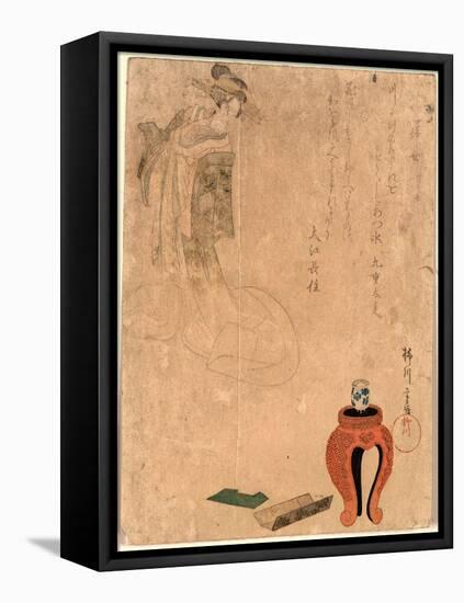 Yatsushi Hangonko-Yanagawa Shigenobu-Framed Stretched Canvas