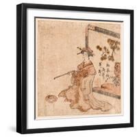 Yatsushi Koshohei Transformed Chinese Sage Huang Shangping (Ko Shohei). 1787.-null-Framed Giclee Print