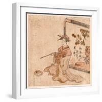 Yatsushi Koshohei Transformed Chinese Sage Huang Shangping (Ko Shohei). 1787.-null-Framed Giclee Print