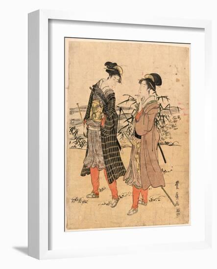 Yatsushi Takajo-Utagawa Toyohiro-Framed Giclee Print