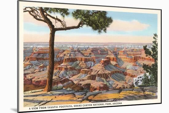 Yavapai, Grand Canyon-null-Mounted Art Print