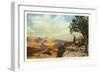 Yavapai Point, Grand Canyon-null-Framed Art Print