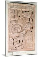 Yaxchilan Lintel 25, Late Classic Period, 600-900 Ad-Mayan-Mounted Giclee Print