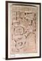 Yaxchilan Lintel 25, Late Classic Period, 600-900 Ad-Mayan-Framed Giclee Print