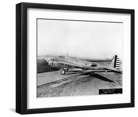 YB-17 Flying Fortress Prototype-null-Framed Art Print