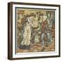 Ye Good King Arthur-Walter Crane-Framed Giclee Print