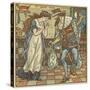 Ye Good King Arthur-Walter Crane-Stretched Canvas