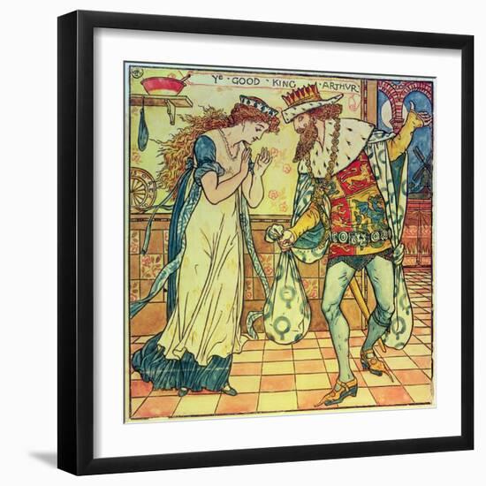 Ye Good King Arthur-null-Framed Giclee Print