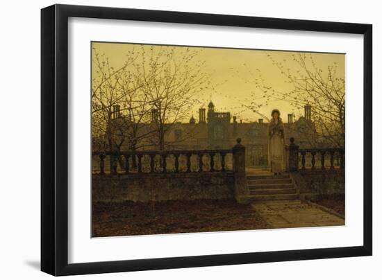 Ye Ladye Bountifulle, 1884-John Atkinson Grimshaw-Framed Giclee Print