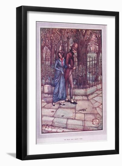 Ye Mild and Happy Pair-Sybil Tawse-Framed Giclee Print