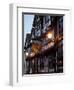 Ye Old Bullring Tavern Public House Dating from 14th Century, at Night, Ludlow, Shropshire, England-Nick Servian-Framed Photographic Print