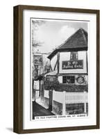 Ye Old Fighting Cocks Inn, St Albans, Hertfordshire, 1937-null-Framed Giclee Print