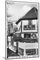 Ye Old Fighting Cocks Inn, St Albans, Hertfordshire, 1937-null-Mounted Giclee Print