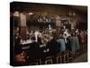 Ye Olde Celler Bar, Chicago, 1945-Wallace Kirkland-Stretched Canvas