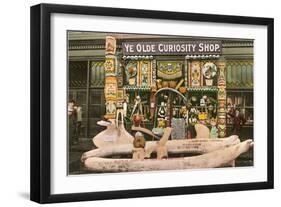 Ye Olde Curiosity Shop, Seattle, Washington-null-Framed Art Print