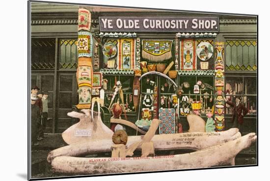 Ye Olde Curiosity Shop, Seattle, Washington-null-Mounted Art Print