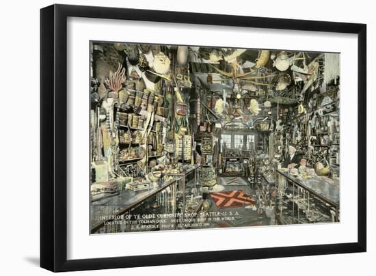Ye Olde Curiosity Shop, Seattle-null-Framed Art Print
