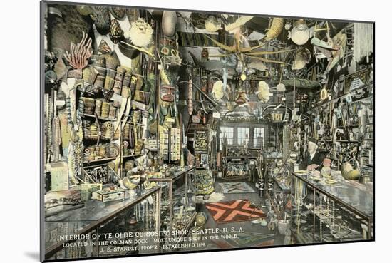 Ye Olde Curiosity Shop, Seattle-null-Mounted Art Print