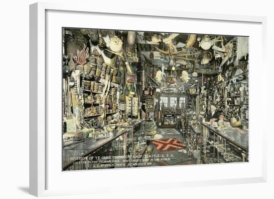 Ye Olde Curiosity Shop, Seattle-null-Framed Art Print