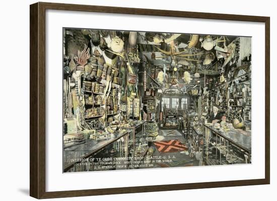 Ye Olde Curiosity Shop, Seattle-null-Framed Art Print