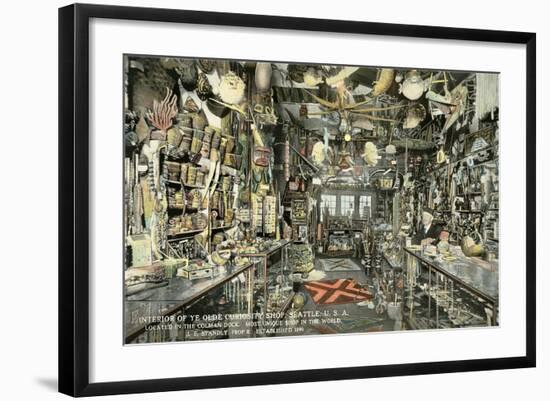 Ye Olde Curiosity Shop, Seattle-null-Framed Art Print