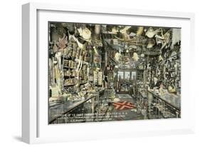 Ye Olde Curiosity Shop, Seattle-null-Framed Premium Giclee Print