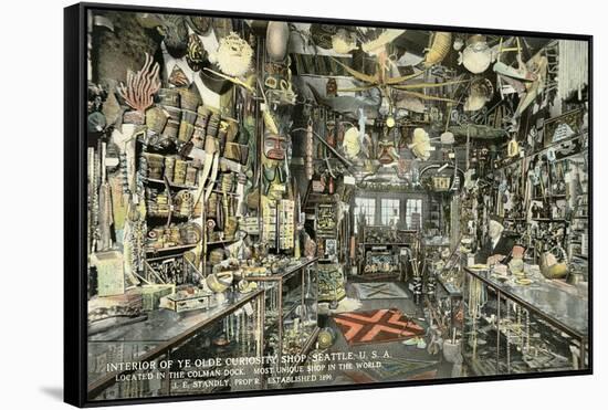Ye Olde Curiosity Shop, Seattle-null-Framed Stretched Canvas