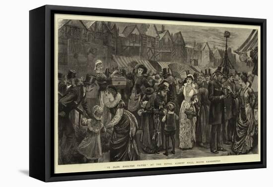 Ye Olde Englysh Fayre at the Royal Albert Hall, South Kensington-null-Framed Stretched Canvas