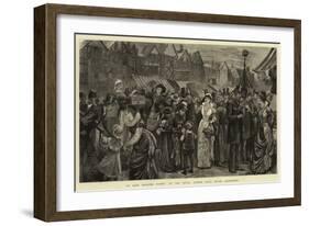 Ye Olde Englysh Fayre at the Royal Albert Hall, South Kensington-null-Framed Giclee Print