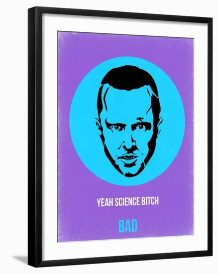 Yeah Science Poster 1-Anna Malkin-Framed Art Print